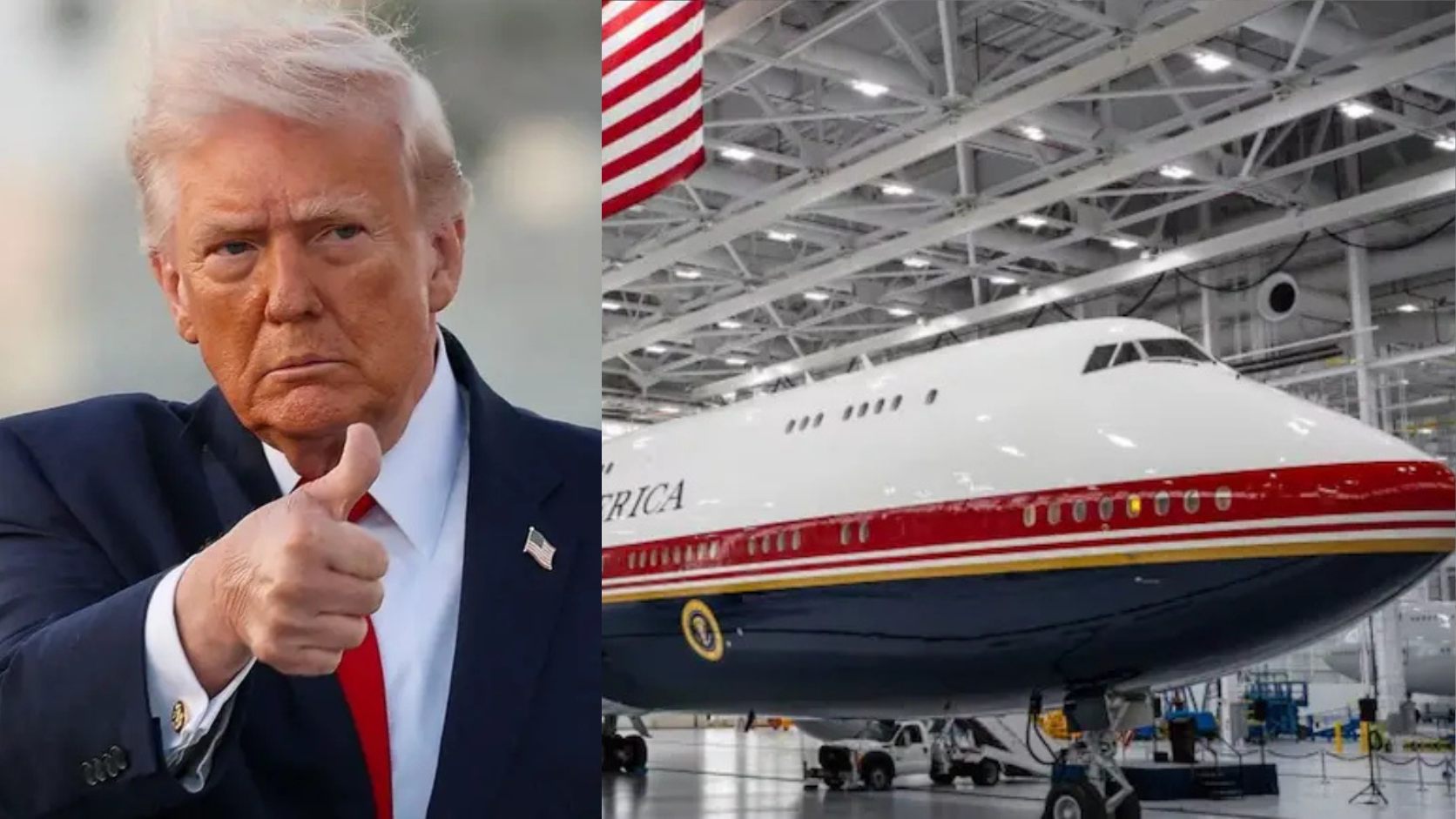 New Air Force One Donald Trump Unveiled