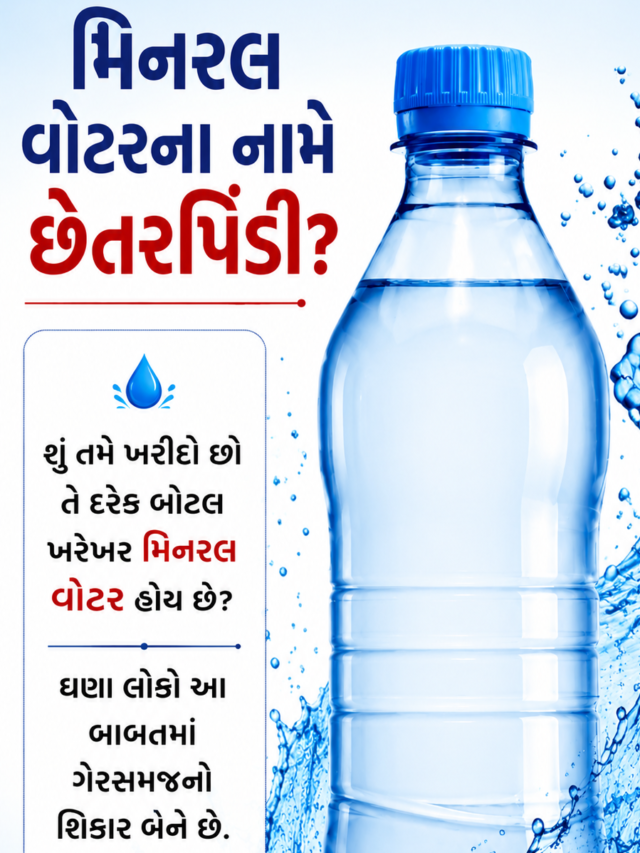 મિનરલ વોટર કે પેકેજ્ડ ડ્રિંકિંગ વોટર? બોટલ ખરીદતા પહેલા જાણી લો આ મોટો ફરક