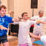 Harsh Sanghvi Glasgow Yoga Commonwealth Games Scotland