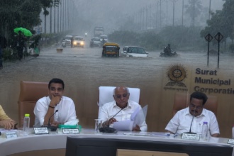 surat-flood-review-cm-bhupendra-patel-harsh-sanghavi-500-crore-package-announcement
