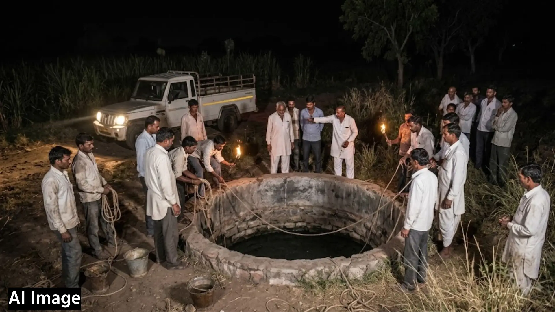 Bhavnagar News Bhavnagar Ukhla Village Gambling Stampede | AI Image